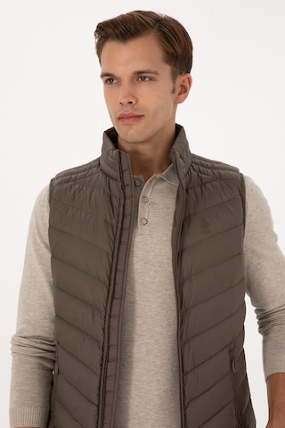 U.s. Polo Assn. Erkek Vizon Yelek Dokuma 50310045-vr052 Vizon