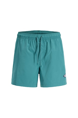 Jackjones Jack & Jones Jpstmauı Tropıc Solıd Swı Mavi Erkek Deniz Şortu