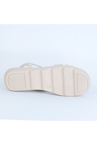 Moda Ayakkabı 01124 Şanzelize Kadın Sandalet 001