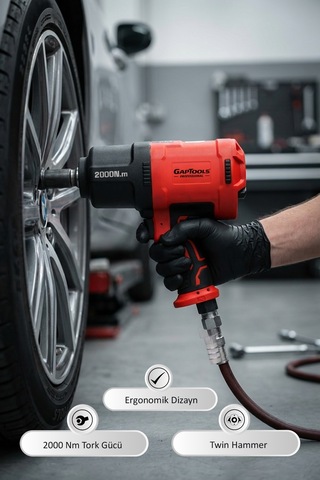 Gaptools GP3401 3/4 Havalı Somun Sökme