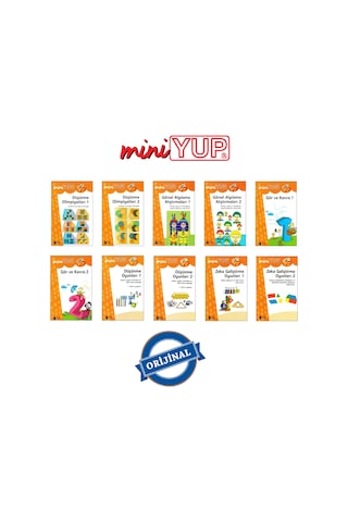 Yeni Mini Yup 7+seti Sadece 10 Kitap Kontol Kutusuz