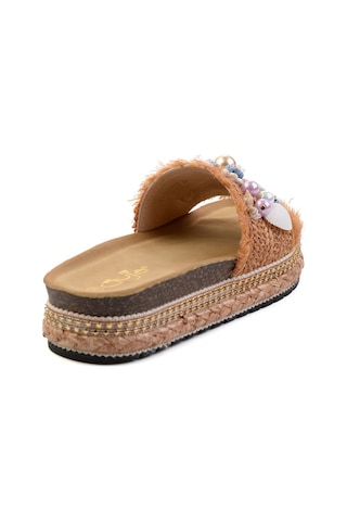 Bambi Camel Kadın Terlik K04185017028 Camel