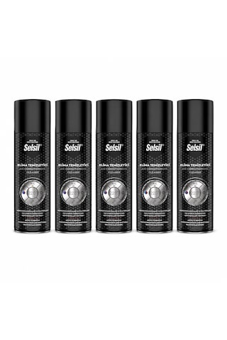 Selsil Klima Temizleyici Sprey 150 Ml Araç Klima Koku Giderici Limon Kokulu 5 Adet