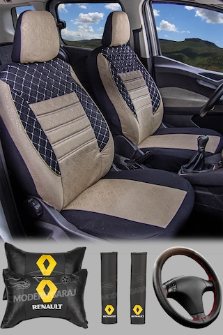 Renault Clio Symbol Fluence Megane Broadway Toros Tam Set Krem