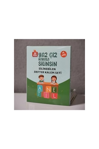 Yeni Müfredata Uygun Öğrenciler Için Türkçe Sihirli Yazı Defter Seti Ile Yazma Öğreniyorum