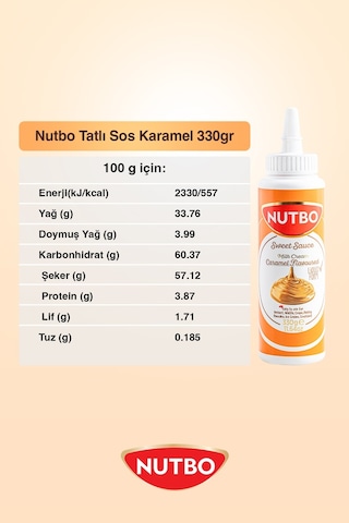 Tatlı Sos Karamel Aromalı - Waffle&krep&pankek&churros& San Sebastian& Kruvasan& Dondurma Sos 330 Gr