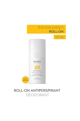Babe Roll-On Antiperspirant Deodorant Terleme Karşıtı Roll-On 50 ML