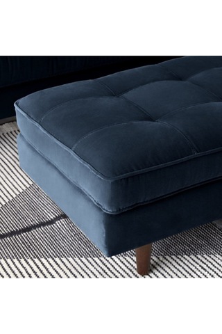 Ürgüp Gürgen Ayaklı Bank Puf Bench Lacivert