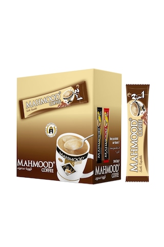 Mahmood 3ü1 Arada Sütlü Köpüklü Hazır Kahve 24 Adet X 17,4 Gram Hazır