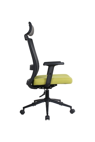 Vera Flex Multi Fonksiyon Çalışma Koltuğu - Siyah/yeşil 63x117-127x67 Cm