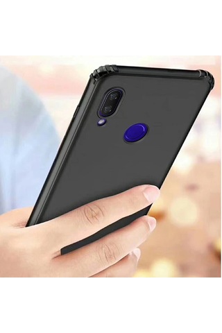 Northcity Xiaomi Redmi 7/y3 Anti-drop Darbe Emici Şeffaf Silikon Kılıf - Ultra Koruma Siyah