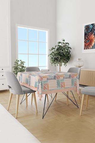 Renkli Çizgili Kare