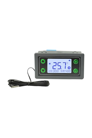 Geeroyoo 30a Röleli Akıllı Sıcaklık Kontrolcüsü, -40 C/+110 C Hassasiyet, Lcd Görüntü, Kesinti Belleği, Isıtma/soğutma Modları - Xy-sa30