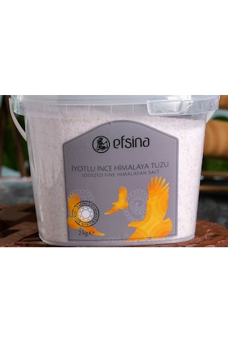 Efsina İyotlu İnce Himalaya Tuzu 2 KG