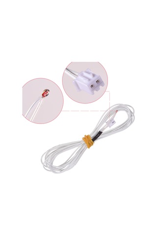 Monyee Ender-3 Uyumlu 100k Ohm Isı Sondajı - 1.2m Kablolu Termistör, 3d Yazıcı Isı Yatağı Parçası, Terminal Eşleşmeli