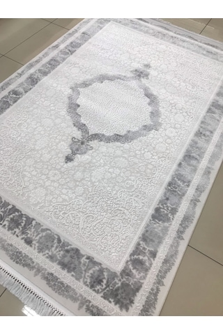 Padişah Halı Safir 73942 099 Serisi Akrilik Salon Oturma Yatak Odası Halısı Gri
