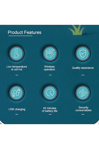 Wezone Çocuklar İçin Soğuk Baskı 3d Kalem - Usb Şarjlı, Mavi Renk, 3b Sanat Dıy Malzemesi İngilizce Paket