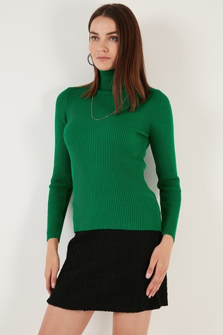Lela Fitilli Regular Fit Balıkçı Yaka Soft Akrilik Bayan Kazak 4614102 Benetton