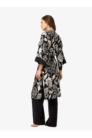 Blackspade Kadın Sabahlık 52268 - Desenli Çok Renkli