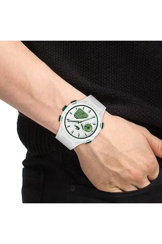 Lacoste Lac2011364 Erkek Kol Saati Beyaz