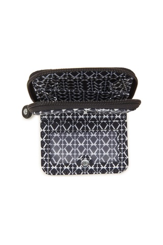 Kipling Kıplıng Tops Küçük Boy Cüzdan Siyah Sıgnature Prınt Siyah