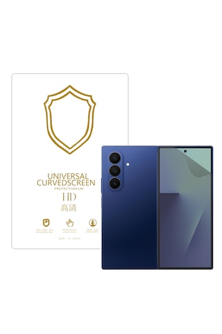 Samsung Galaxy Z Fold 7 İle Uyumlu Tpu Nano Mat Ekran Koruma Filmi Ekm107