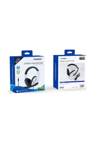 Dobe PS5/PS4/Xbox One Uyumlu Kulaklık Beyaz