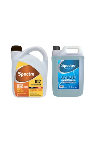 Distile Saf Su 5 Litre Ütü-akü-antifriz Tamamlama Suyu Spectre Distile Saf Su 5 Litre N11.854