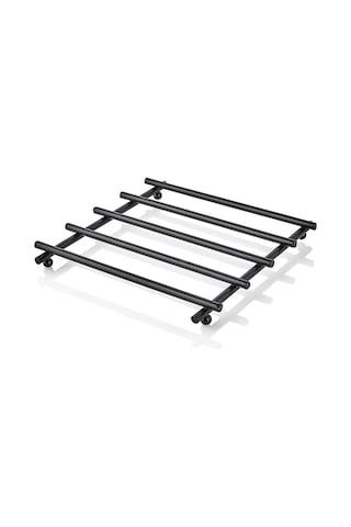 Siyah Renkli Kare Black Nihale, Paslanmaz Çelik, Metal Tencere Altlığı