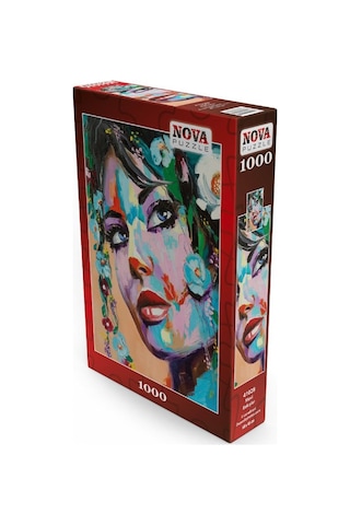 Nova 1000 Parça Mavi Bakışlar Puzzle