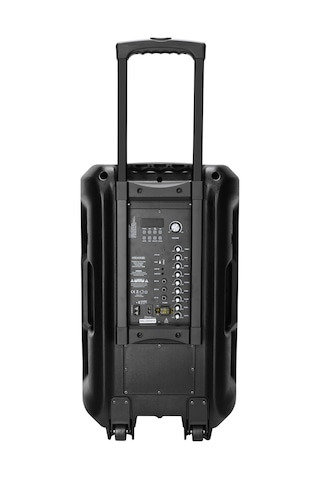 Mıcrolab M63, 120w, Taşınabilir, Bt/usb/aux/tf/tws, Rgb Işıklı, Batarya, 2adet Uhf Mikrofon, Karaoke/parti, Bluetooth Speaker,
