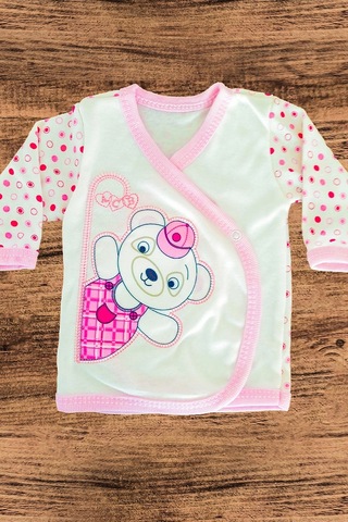 5 Parça Hastane Çıkışı Kız Bebek Giyim Pembe Panda Pembe