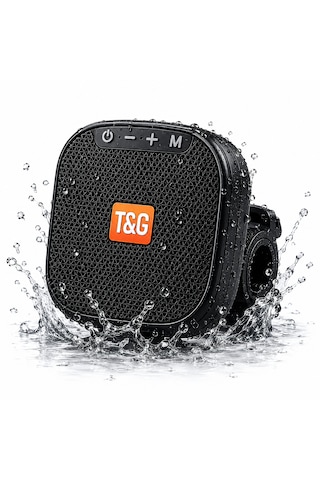 Kenly Tg-444 Bluetooth Hoparlör 5w Ipx6 Suya Dayanıklı Taşınabilir Kablosuz Speaker Fm Radyo Usb/tf Kart Tws Bisiklet Uyumlu