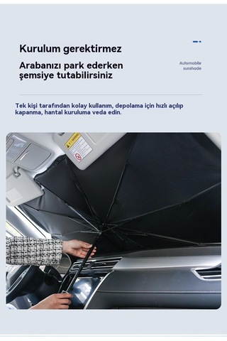 Araba Güneşliği, Ön Güneşlik, Araba Camı Güneş Koruması