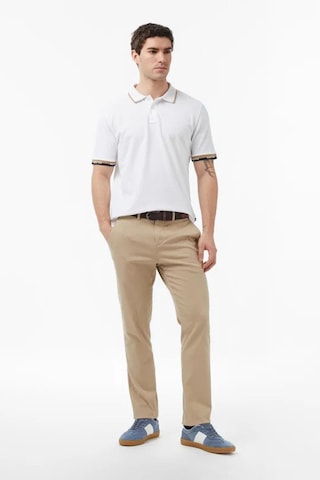 Nautica Erkek Beyaz Regular Fit Polo Yaka T-shirt-14602