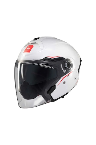 Mt Cosmo Sv Solid A0 Parlak Beyaz Açık Kask Beyaz