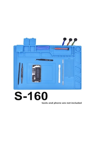 Best S-160 S160 Profesyonel Manyetik Silikon Tamir Pedi
