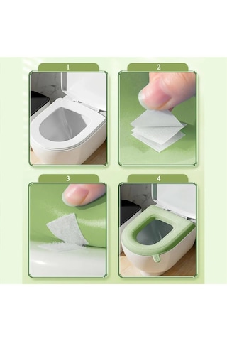 Yıkanabilir Klozet Kapağı Süngeri Su Geçirmez