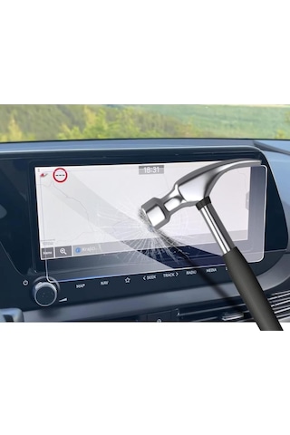 Hyundai Bayon 10.25 İnç Ekran Koruyucu Makyajlı Kasa 2024