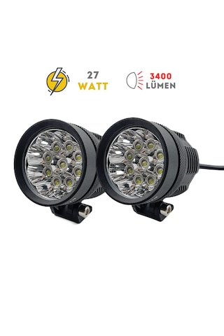 Knmaster Alien 27w Motosiklet Led Sis Farı
