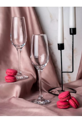 Pasabahce 210 Ml Şampanya Şarapları, 2'li Cam Set 12038725