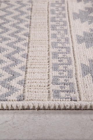 Finike Doğal Pamuklu 2'li Banyo Paspas Seti 60x100+50x60 Cm Gri Gri