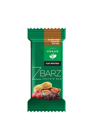 Zbarz Yer Fıstıklı Vegan Proteinli Meyve Barı 12 x 35 G