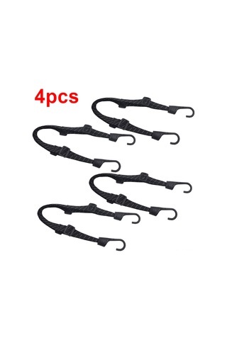 Symbee Motorsiklet Ve Bisiklet İçin 4 Adet Reflektif Kask Bağı, Esnek Ve Dayanıklı