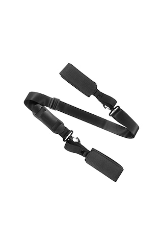 Geeksen Siyah D Modeli Kayak Taşı Sabitleyici Kayışları: Ayarlanabilir Omuz Kayışı, Nilon+eva Malzeme, Taşımayı Kolaylaştırır Diğer