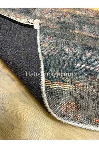 Salerno Çamaşır Makinesinde Yıkanabilir Kilim Halı Hs1041 Çok Renkli