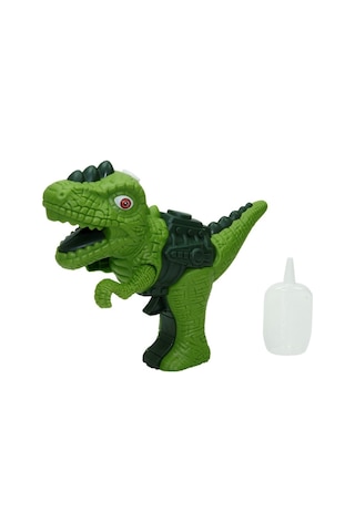 Sesli Işıklı Buhar Çıkartan Dinozor - Yeşil Dino