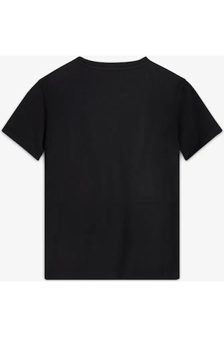 Kadın Nakışlı T-shirt Siyah-6408 SIYAH