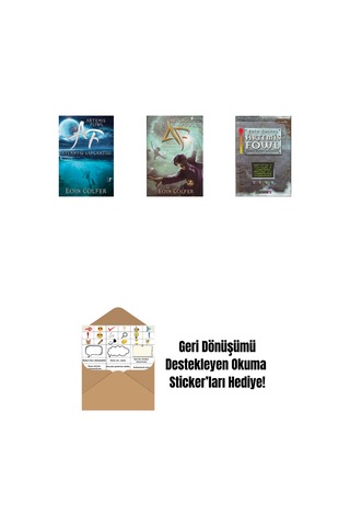 Artemis Fowl 7 - Atlantis Saplantısı + Artemis Fowl 6 - Zaman Paradoksu + Artemis Fowl 2 - Kuzey Kutbu Macerası + Okuma Sticker'ları