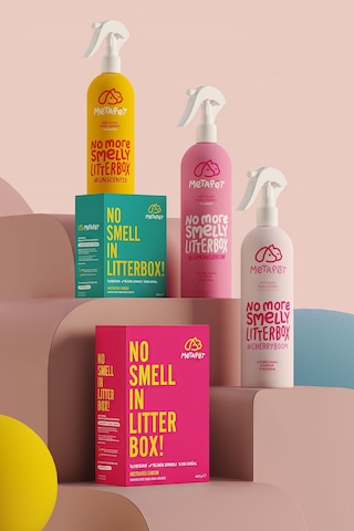 Metapet Doğal Kedi Kumu Tuvaleti Koku Giderici 400 ML